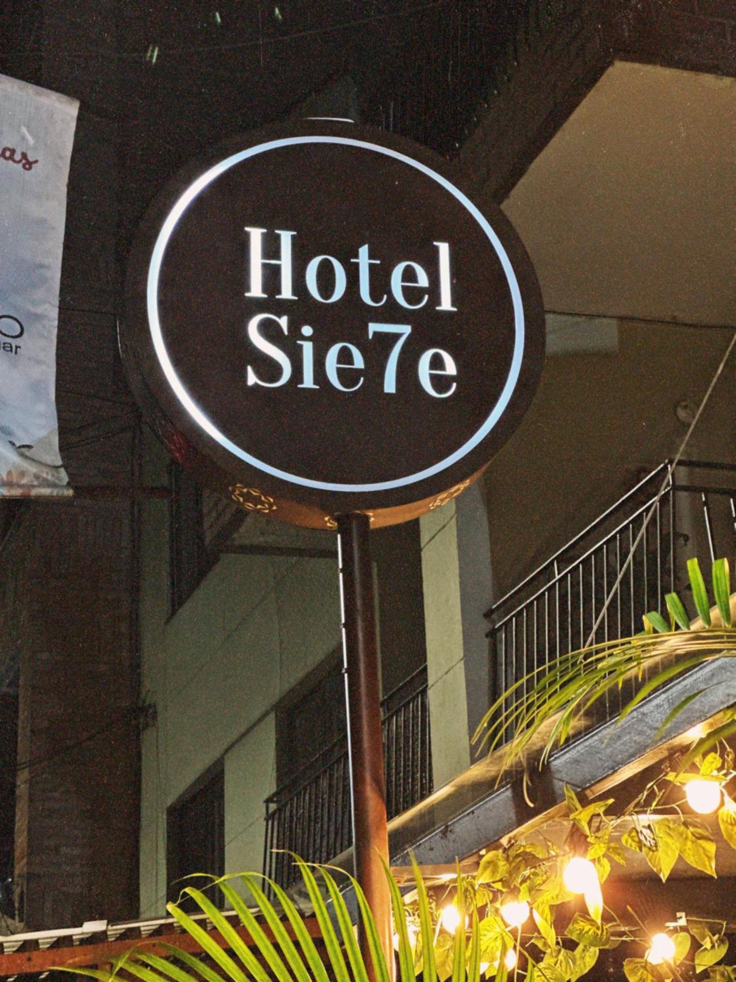 Hotel Sie7e Medellín Exterior foto