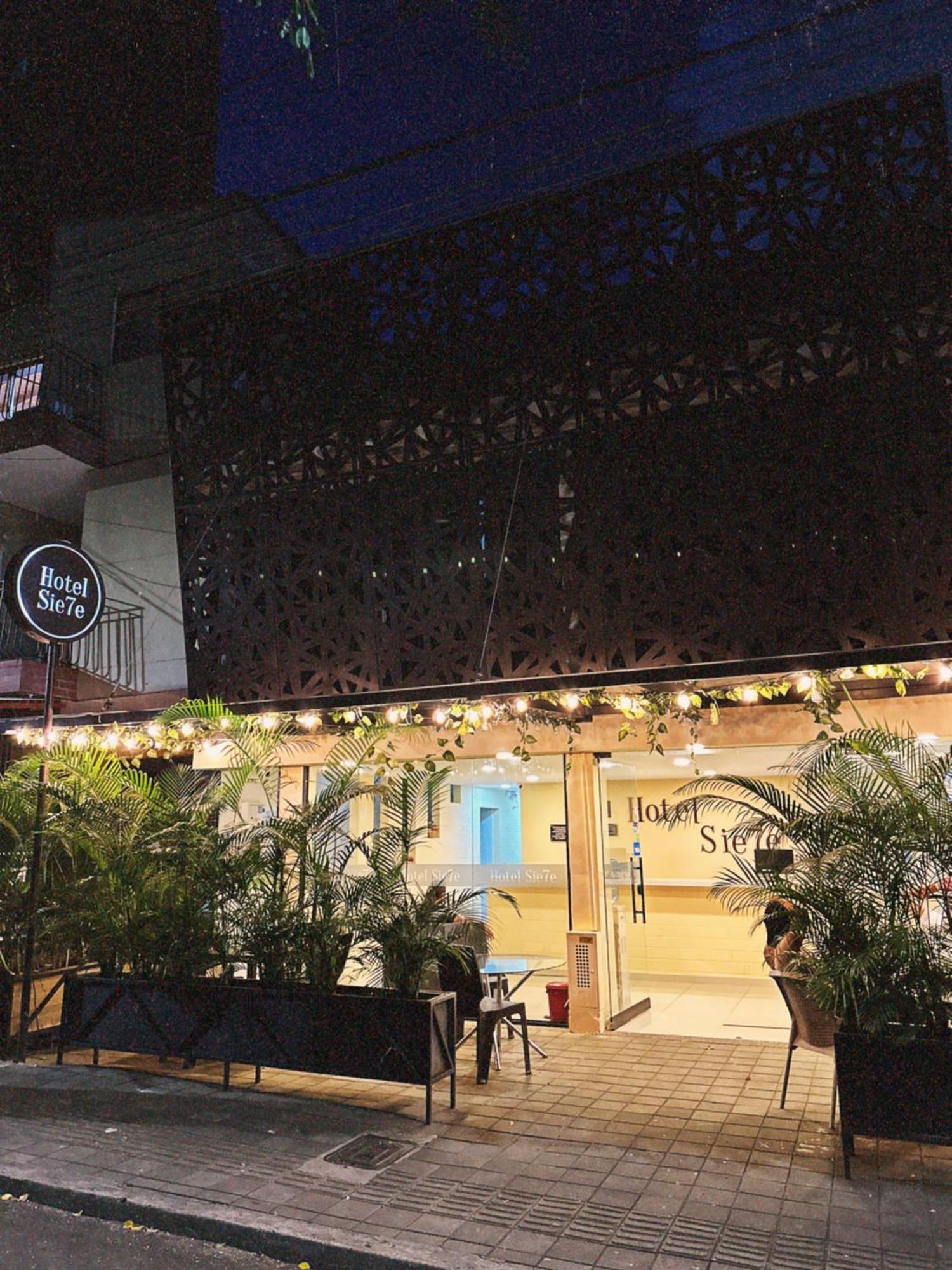 Hotel Sie7e Medellín Exterior foto